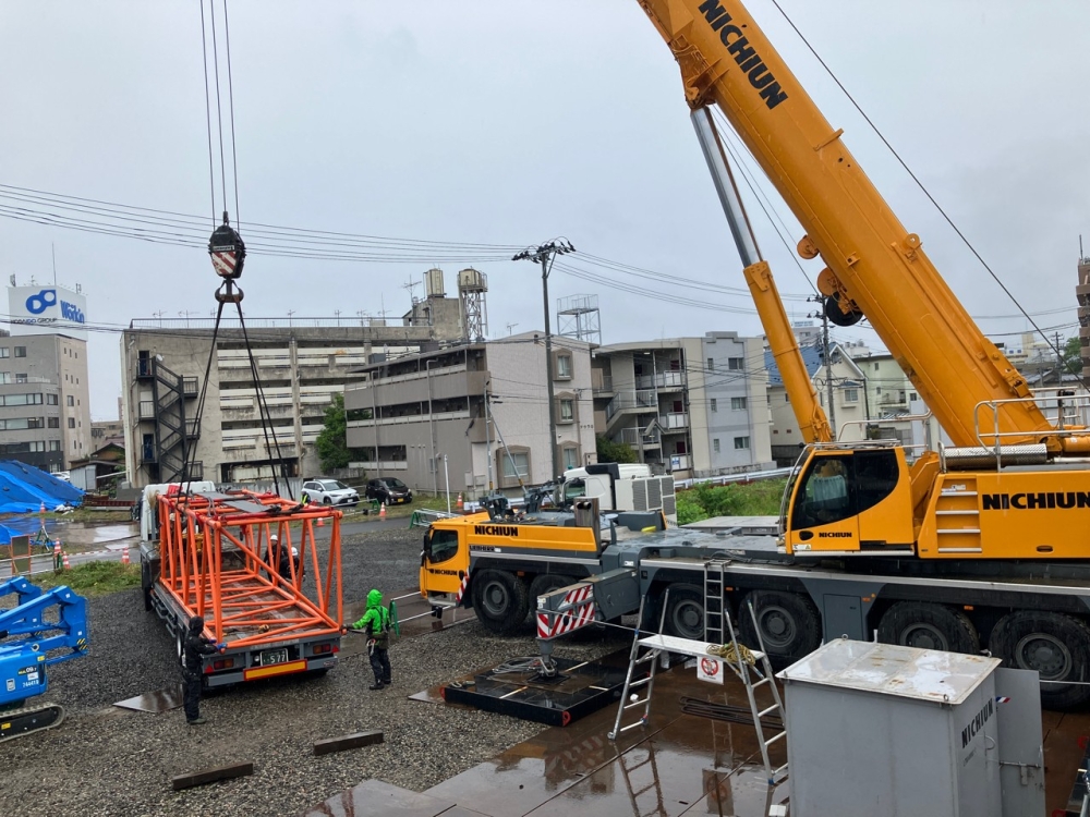 200tCC組立状況