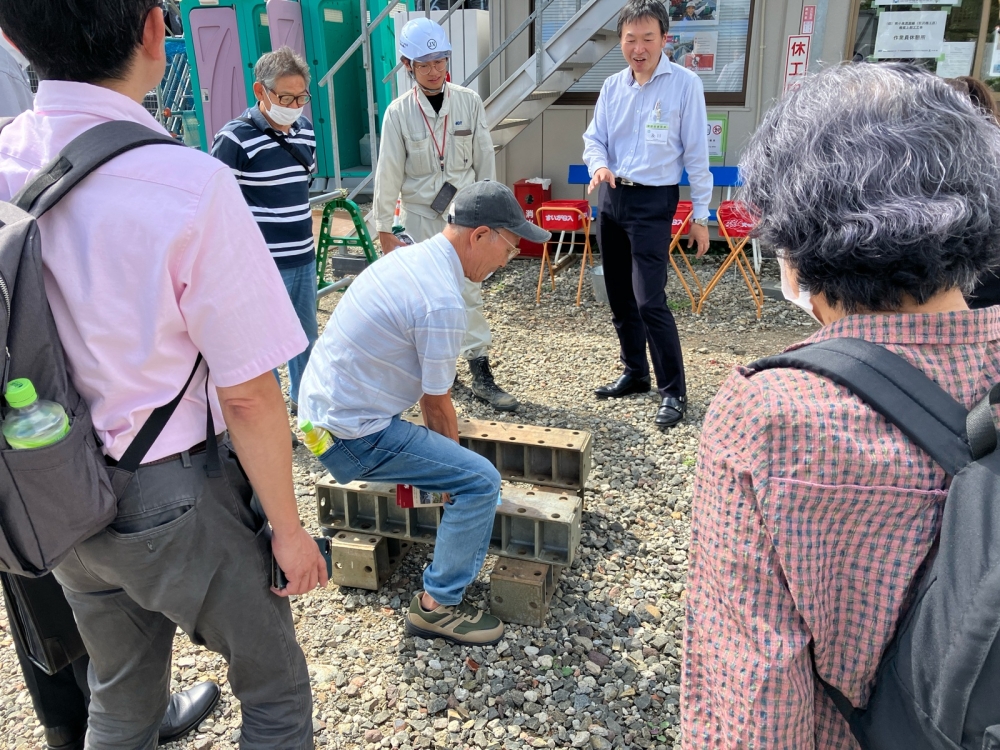 現場見学会(地域住民の皆様)