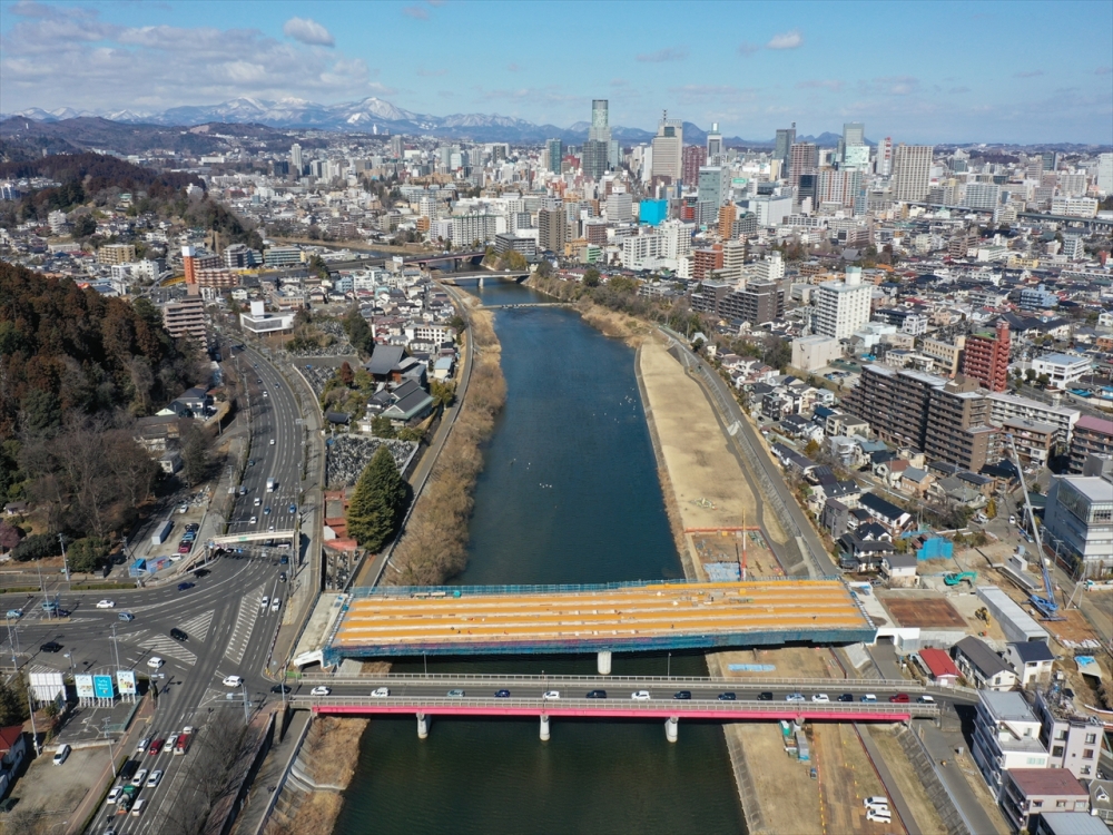 ドローン空撮(2月25日撮影)