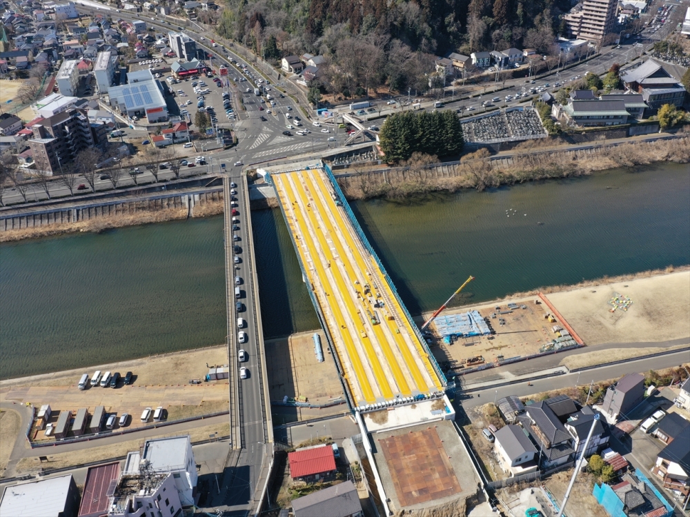 ドローン空撮(2月25日撮影)