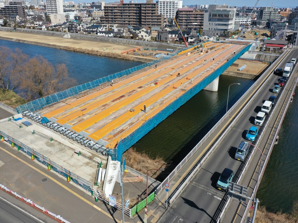 ドローン空撮(2月25日撮影)