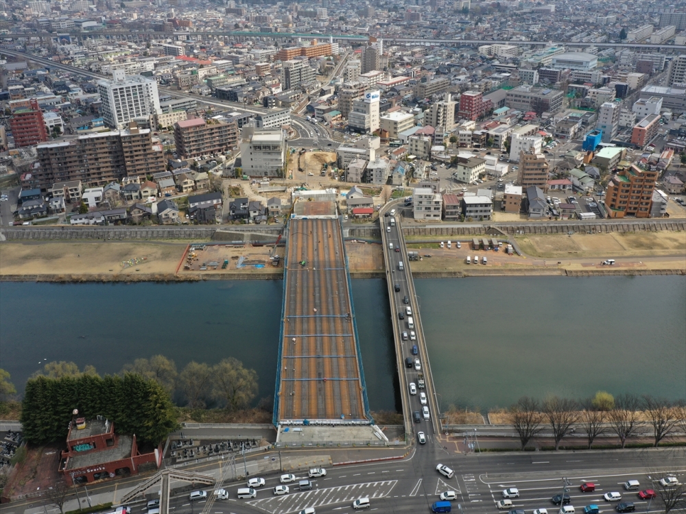 ドローン空撮(3月25日撮影)