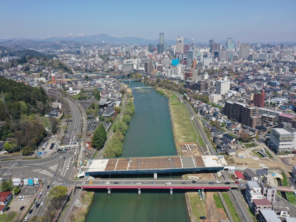 ドローン空撮（4月22日撮影）