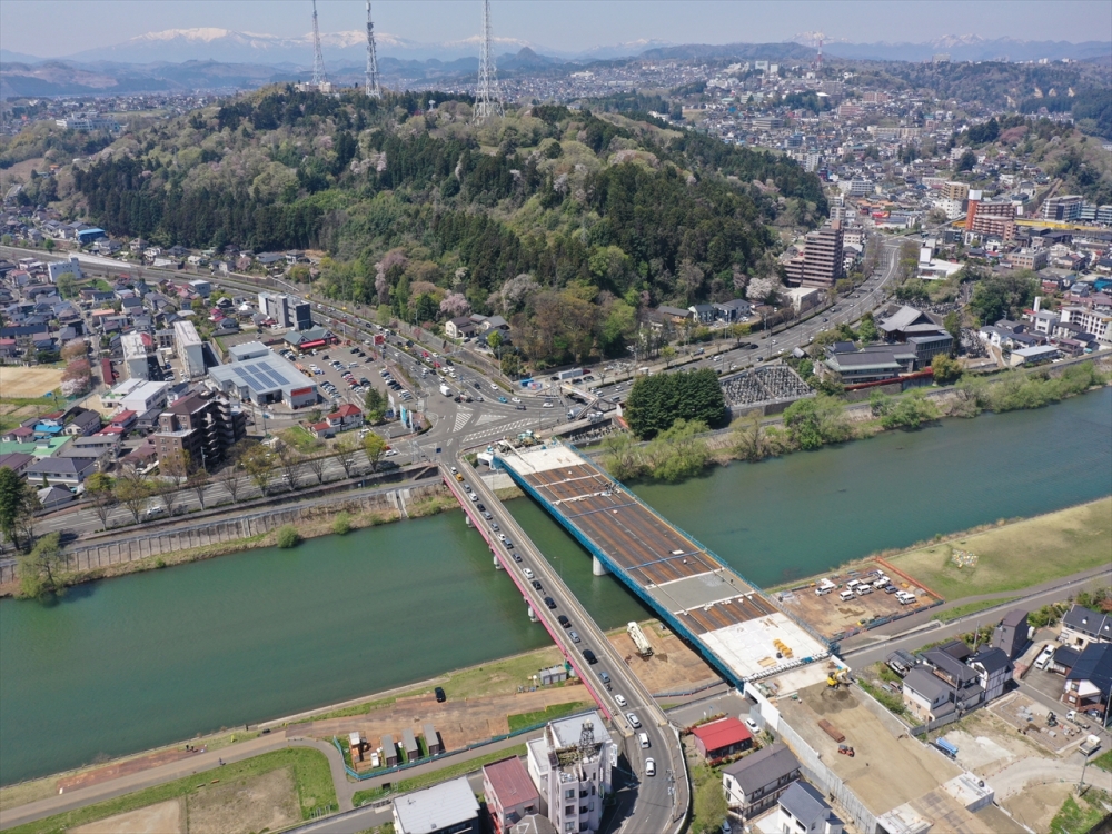 ドローン空撮（4月22日撮影）