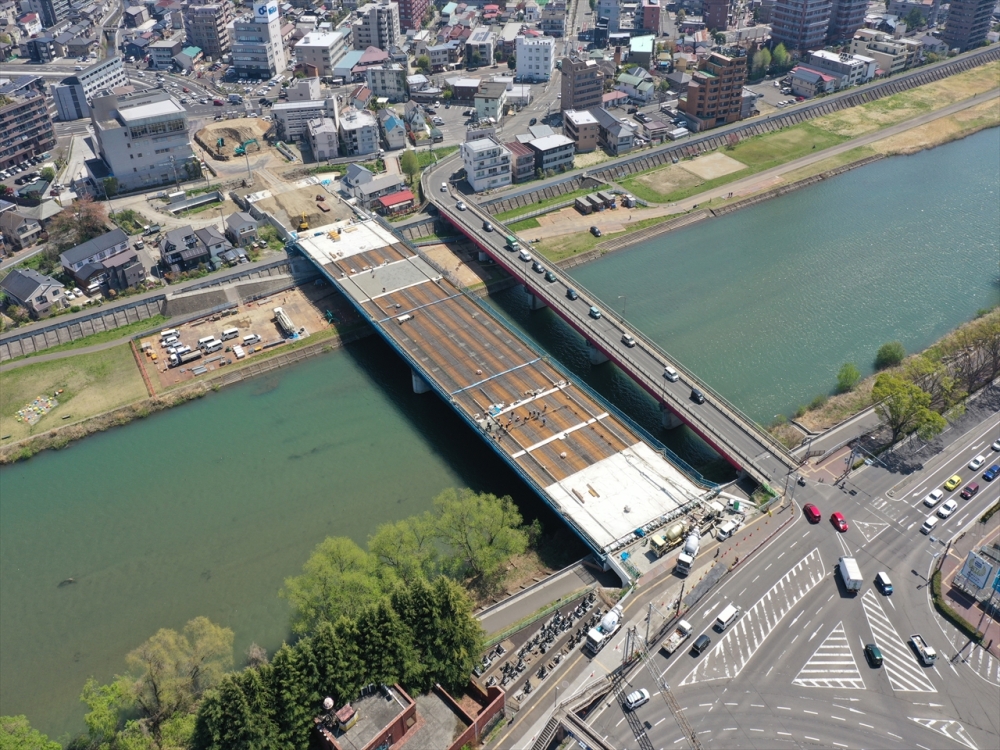 ドローン空撮（4月22日撮影）