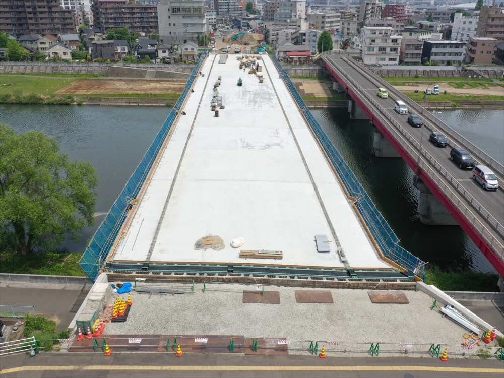 ドローン空撮（5月16日撮影）
