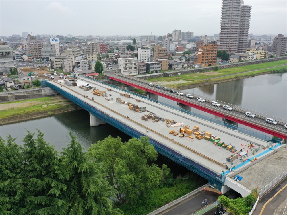 ドローン空撮（6月24日撮影）