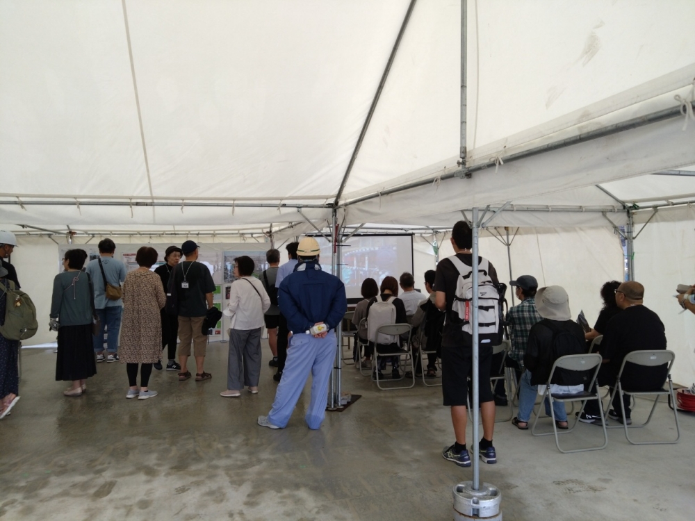現場見学会(9月13日)
