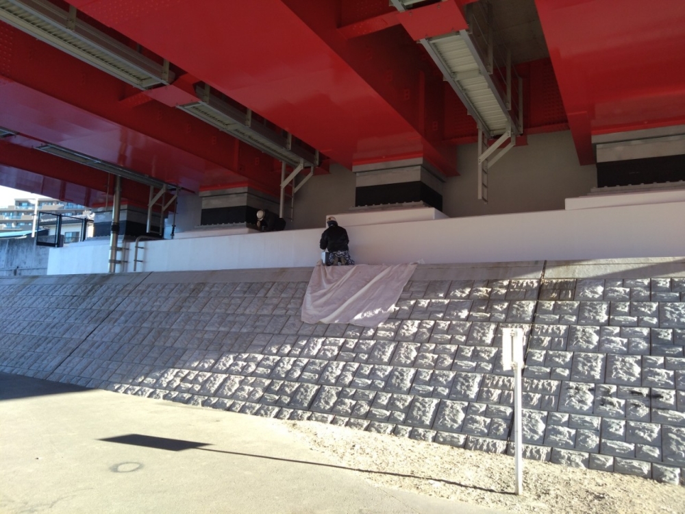 コンクリート塗装_補修塗装